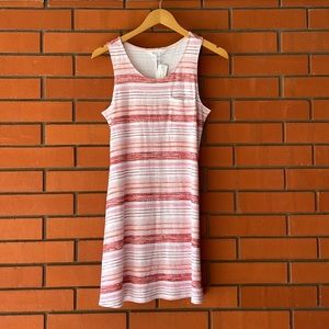 NWT MARKET & SPRUCE Women's Meg Knit Striped Sleeveless Dress Size Small Petite